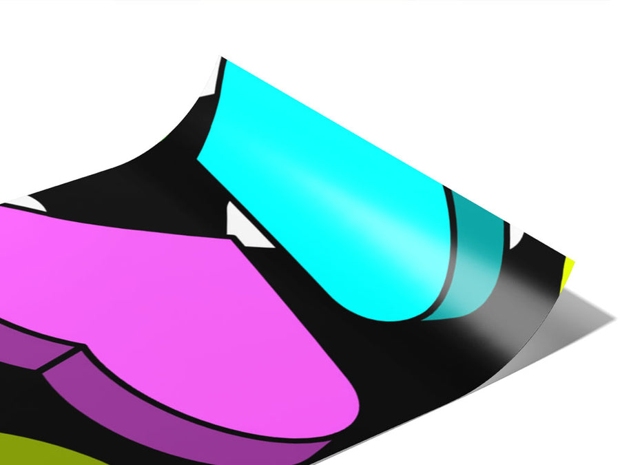 Candygram Crunch Heart Vinyl Wraps~Rwraps Series 914 Digitally Printed Vinyl Wrap~0
