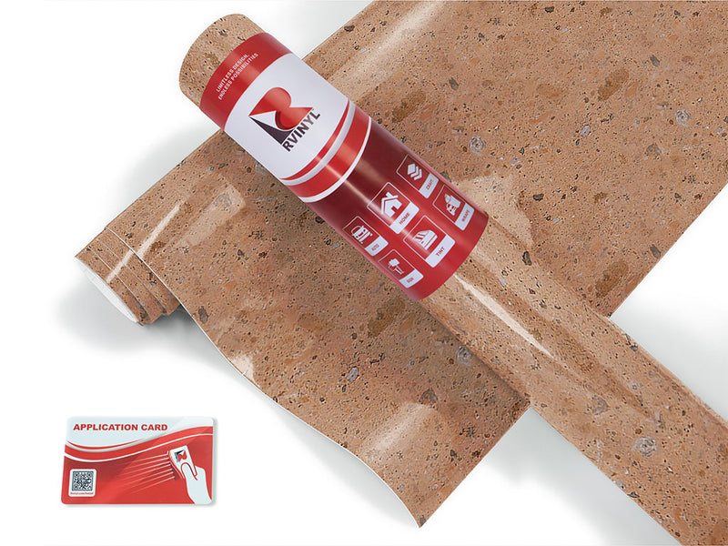 canela adoquin stone Craft Vinyl Roll