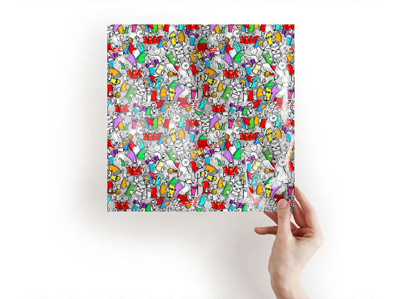 cannon fire graffiti Craft Sheets