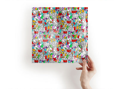 cannon fire graffiti Craft Sheets