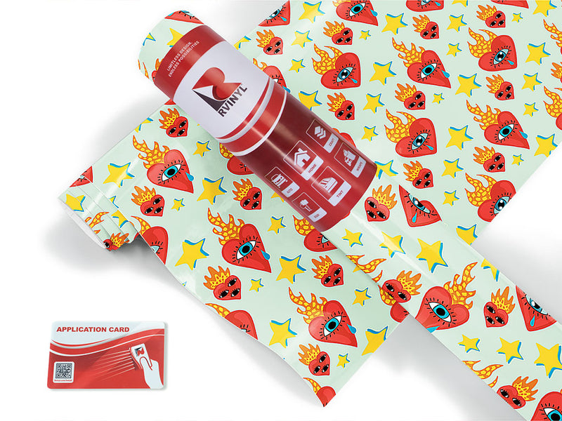 cant help falling heart Craft Vinyl Roll