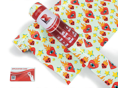 cant help falling heart Craft Vinyl Roll