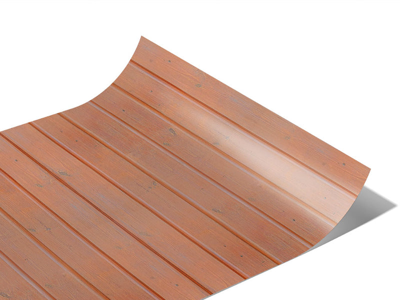 Cantaloupe  Wood Plank Vinyl Wraps~Rwraps Series 914 Digitally Printed Vinyl Wrap~1