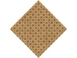 Cappuccino Stain Wooden Parquet Vinyl Wrap Pattern