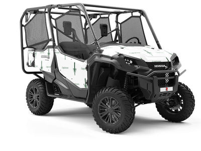Capricorn Swords Astrology Utility Vehicle Vinyl Wrap