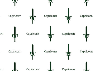 Capricorn Swords Astrology Vinyl Wrap Pattern~Rwraps Series 914 Digitally Printed Vinyl Wrap~0
