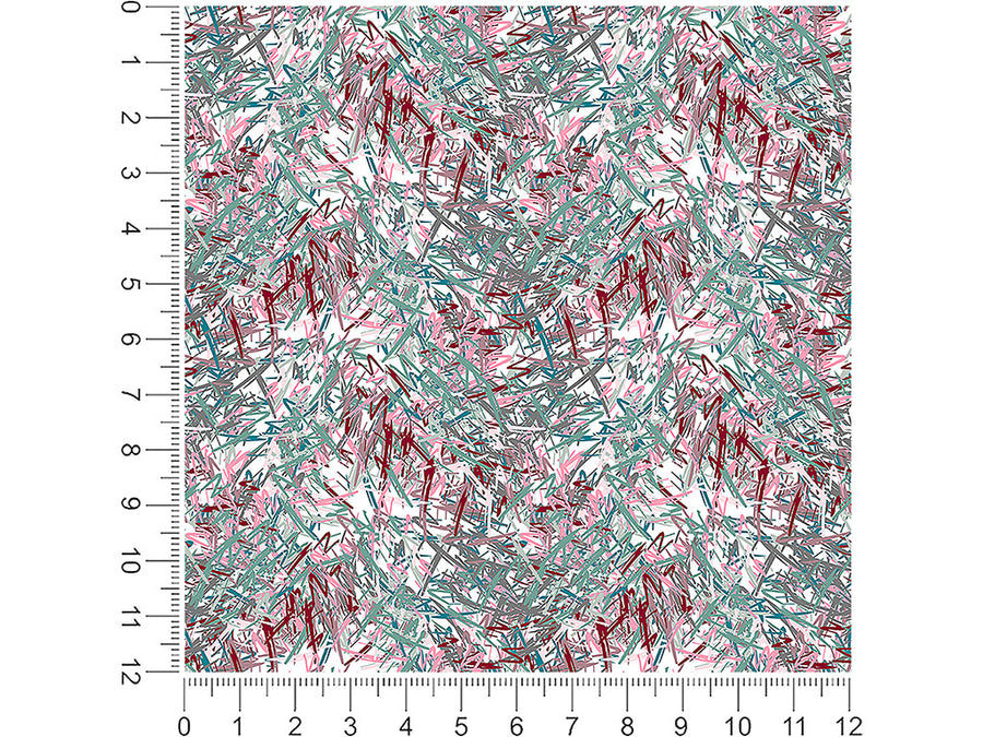 captured abstract geometric 1ft x 1ft Craft Sheets