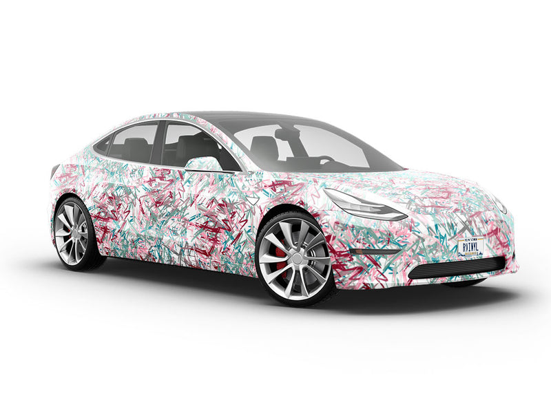 Captured  Abstract Vehicle Vinyl Wrap