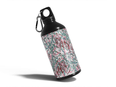 captured abstract geometric Water Bottle DIY Stickers