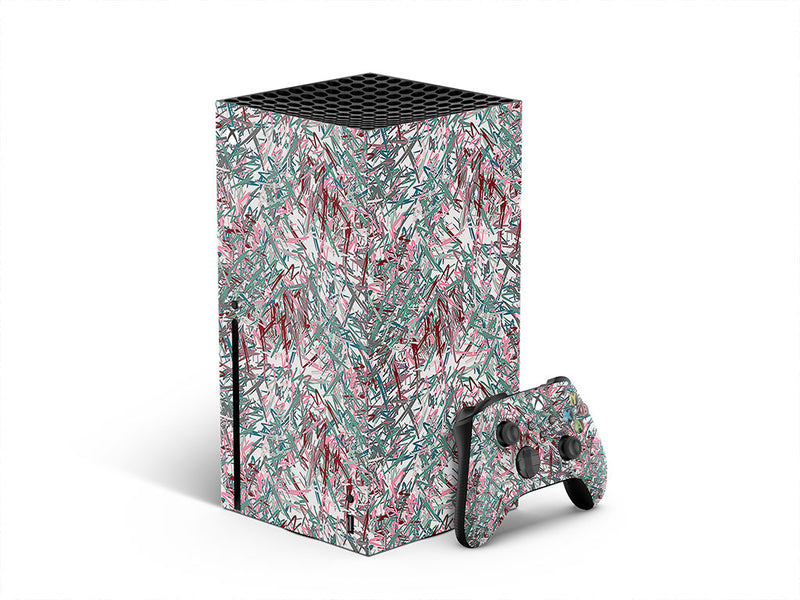 captured abstract geometric XBOX DIY Decal