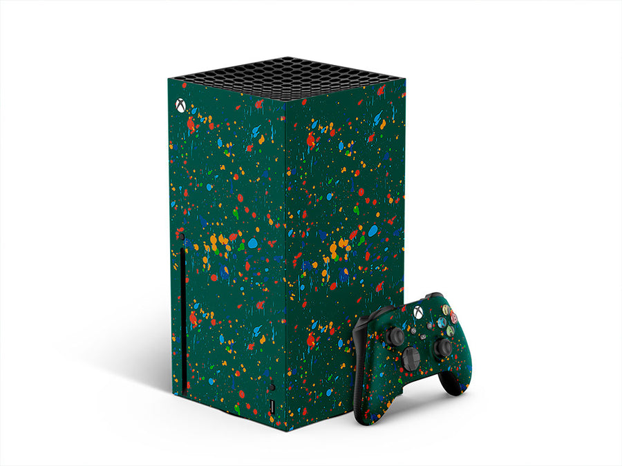 capturing moods paint splatter XBOX DIY Decal