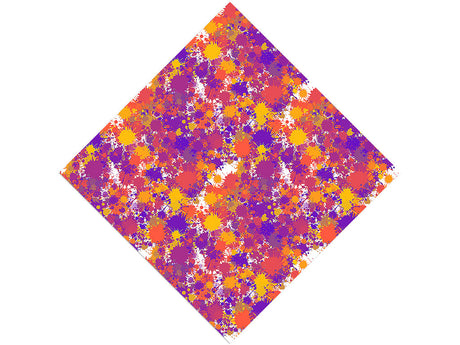 Car Crash Paint Splatter Vinyl Wrap Pattern