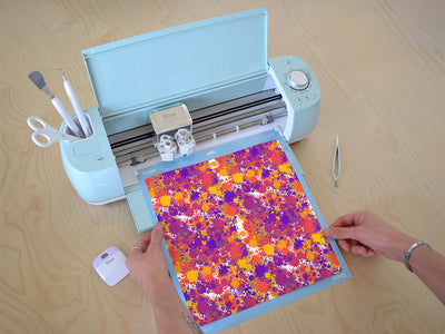 car crash paint splatter Cricut Compatible Vinyl