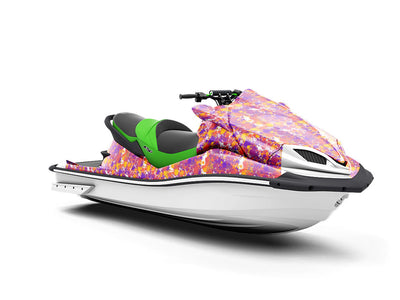 Car Crash Paint Splatter Jet Ski Vinyl Customized Wrap