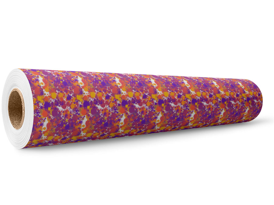 Car Crash Paint Splatter Wrap Film Wholesale Roll~Rwraps Series 914 Digitally Printed Vinyl Roll~5