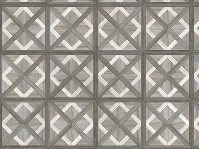 Carbon Stain Wooden Parquet Vinyl Wrap Pattern~Rwraps Series 914 Digitally Printed Vinyl Wrap~0