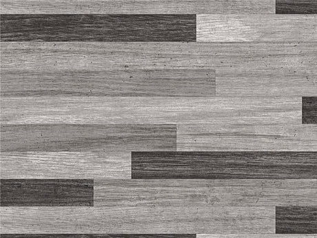 Carbon Stain Wooden Parquet Vinyl Wrap Pattern~Rwraps Series 914 Digitally Printed Vinyl Wrap~0