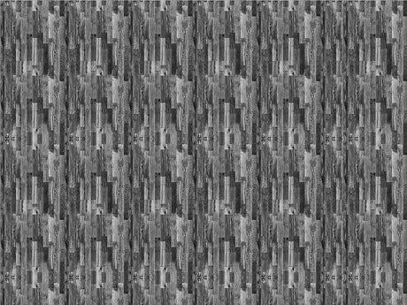 Carbon Stain Wooden Parquet Vinyl Wrap Pattern~Rwraps Series 914 Digitally Printed Vinyl Wrap~0