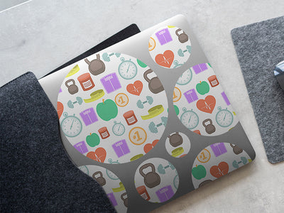 cardio workout sport DIY Laptop Stickers