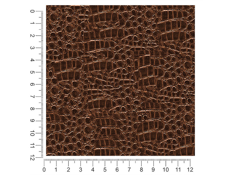 caribbean caiman crocodile animal print 1ft x 1ft Craft Sheets