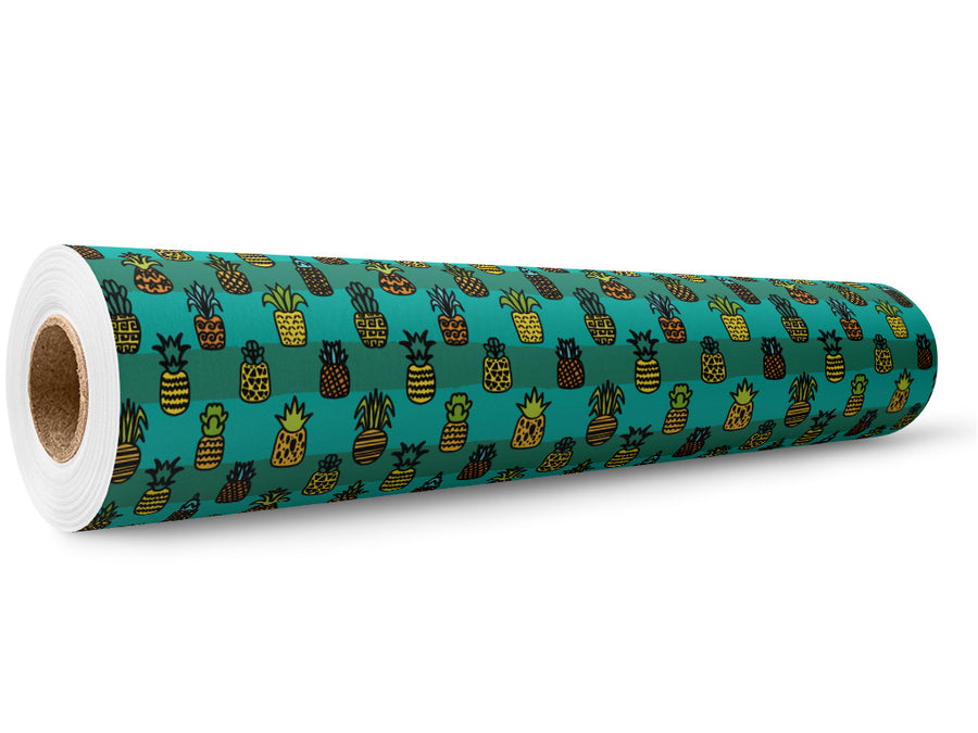 Caribbean Selections Fruit Wrap Film Wholesale Roll~Rwraps Series 914 Digitally Printed Vinyl Roll~5