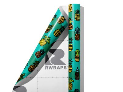 Caribbean Selections Fruit Wrap Film Sheets~Rwraps Series 914 Caribbean Selections Fruit Scrolled Sheet~3