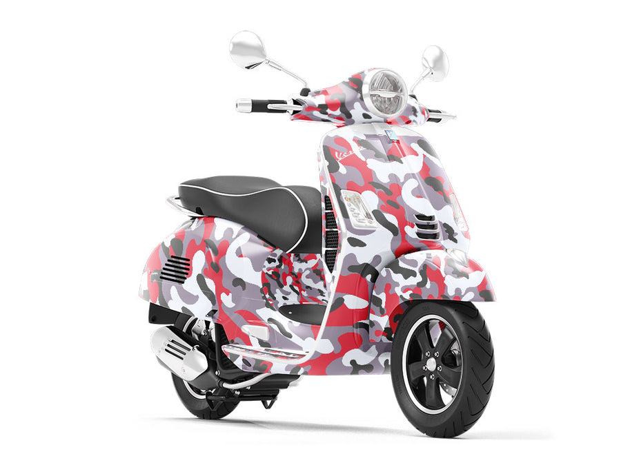 Carmen Flecktarn Camouflage Vespa Scooter Wrap Film