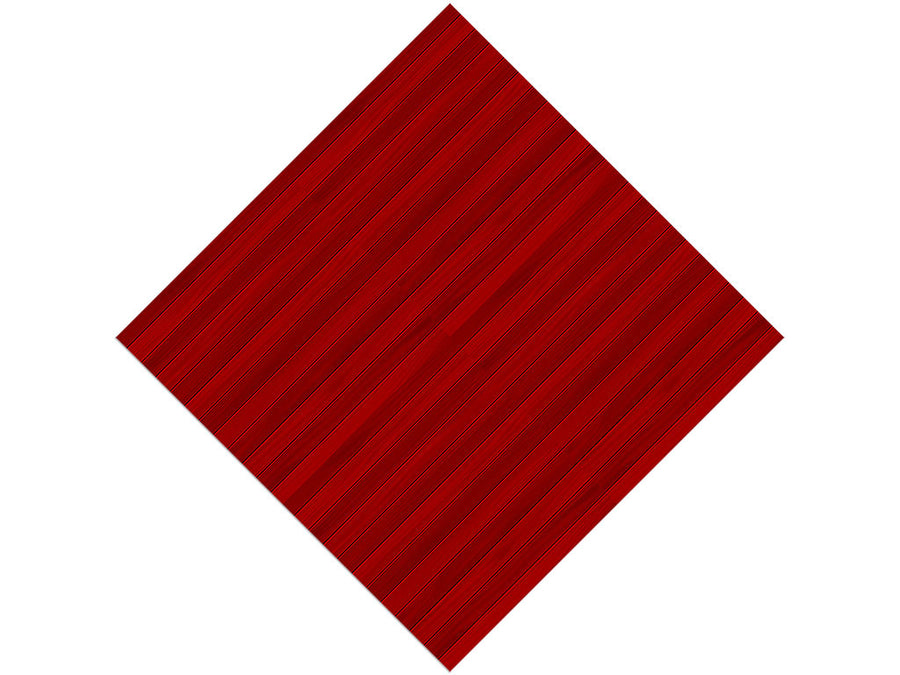 Carmine  Wood Plank Vinyl Wrap Pattern