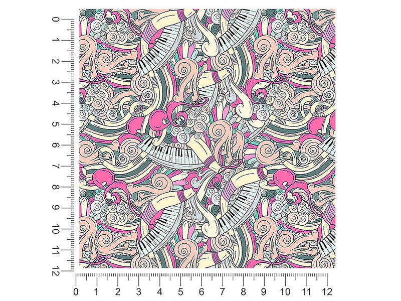 carnation chords music 1ft x 1ft Craft Sheets