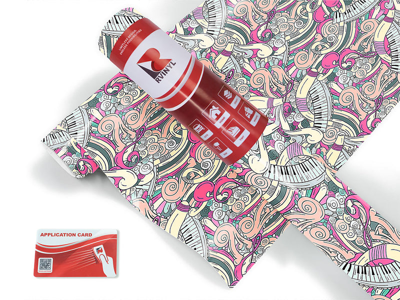 carnation chords music Craft Vinyl Roll