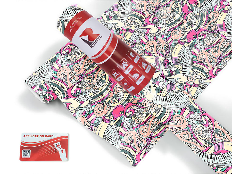 carnation chords music Craft Vinyl Roll