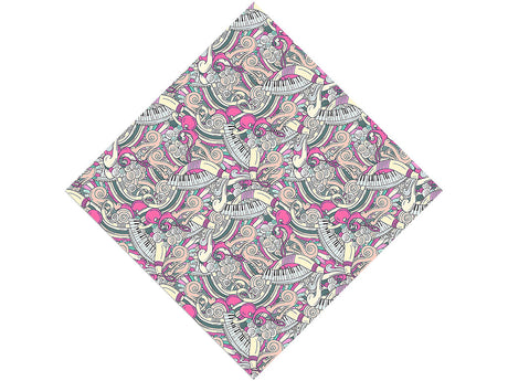 Carnation Chords Music Vinyl Wrap Pattern