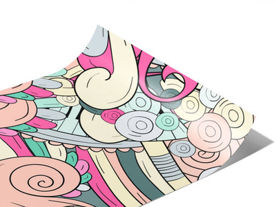 Carnation Chords Music Vinyl Wraps~Rwraps Series 914 Digitally Printed Vinyl Wrap~0