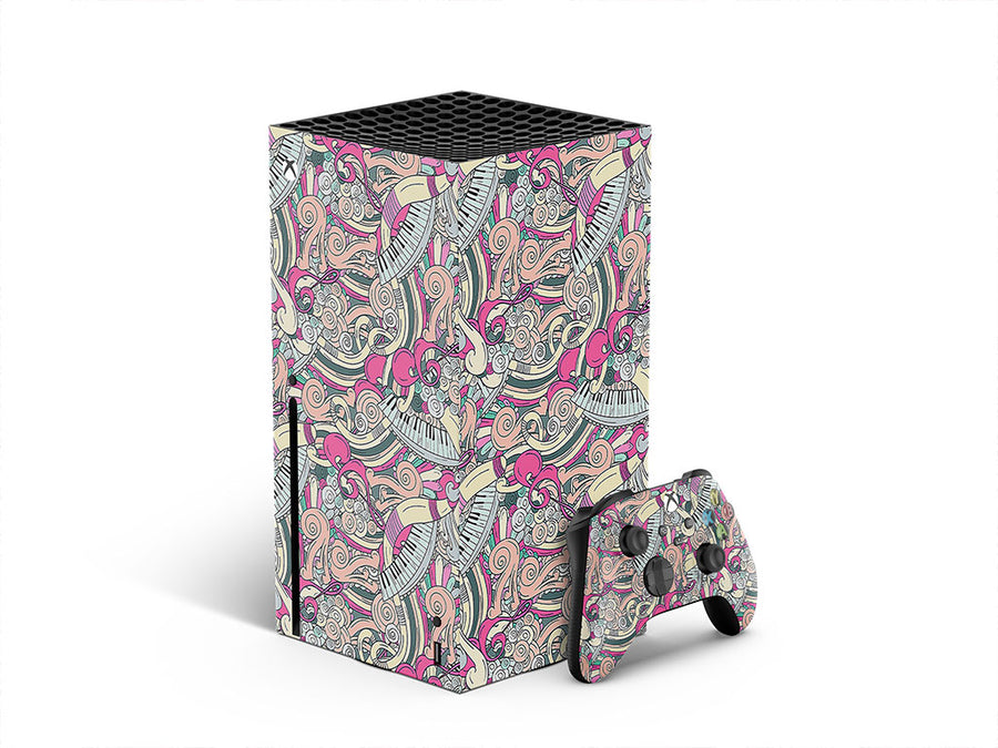 carnation chords music XBOX DIY Decal