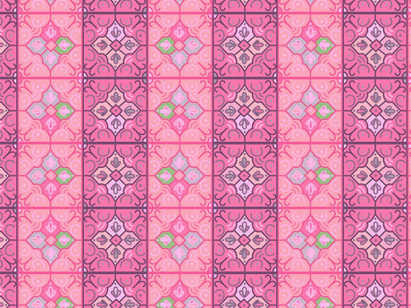 Carnation Tile Vinyl Wrap Pattern~Rwraps Series 914 Digitally Printed Vinyl Wrap~0