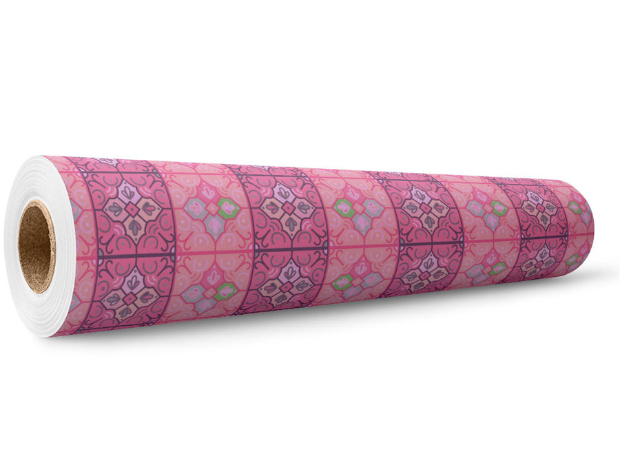 Carnation Tile Wrap Film Wholesale Roll~Rwraps Series 914 Digitally Printed Vinyl Roll~5