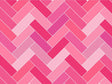 Carnation Pink Brick Vinyl Wrap Pattern~Rwraps Series 914 Digitally Printed Vinyl Wrap~0