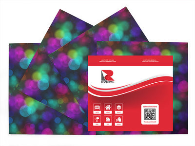 carnival nights bokeh Craft Vinyl Sheet Pack