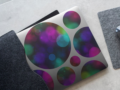 carnival nights bokeh DIY Laptop Stickers