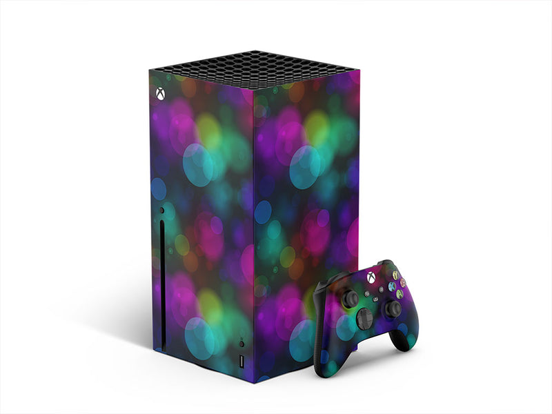 carnival nights bokeh XBOX DIY Decal