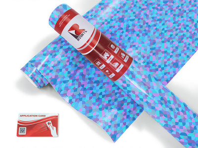 carolina blues pixel Craft Vinyl Roll