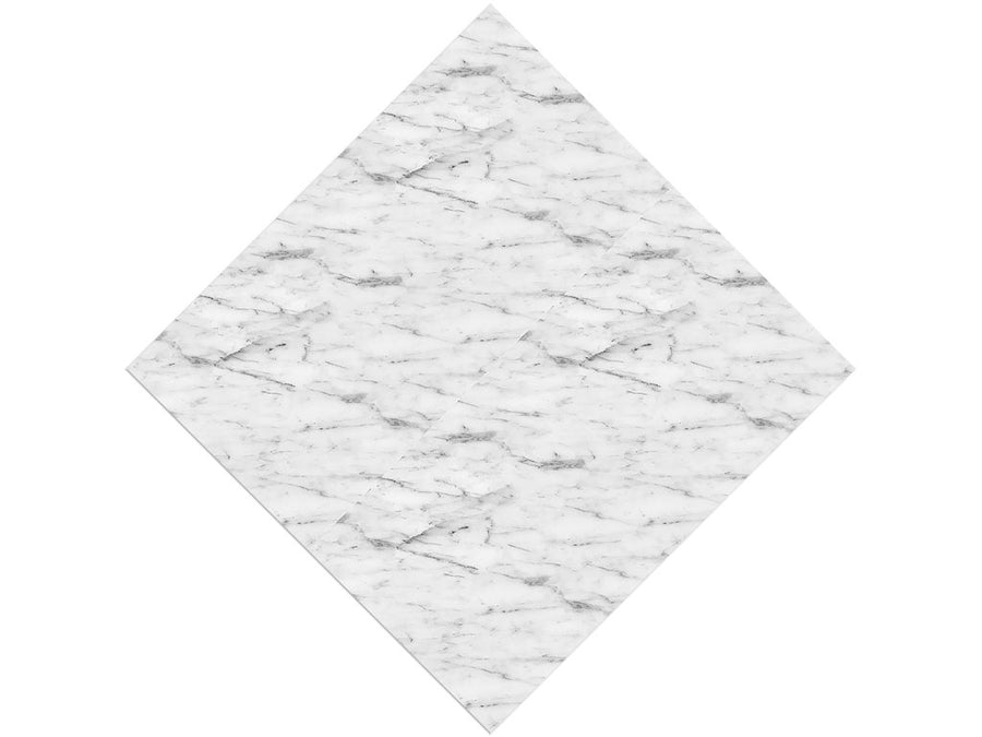 Carrara Slab-White Marble Vinyl Wrap Pattern