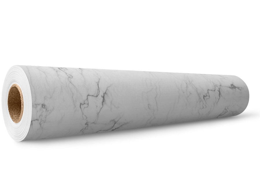 Carrara White Marble Wrap Film Wholesale Roll~Rwraps Series 914 Digitally Printed Vinyl Roll~5