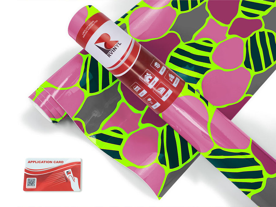 carried away abstract geometric Craft Vinyl Roll