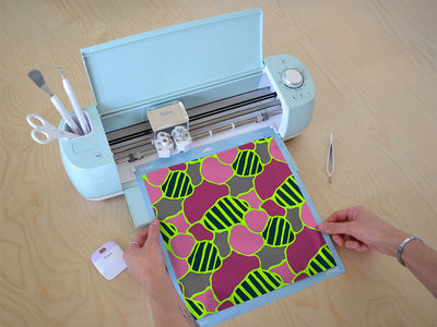 carried away abstract geometric Cricut Compatible Vinyl