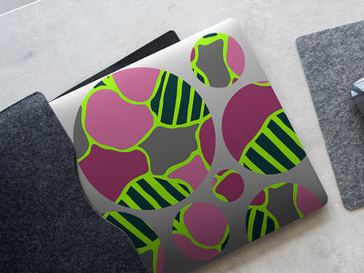 carried away abstract geometric DIY Laptop Stickers
