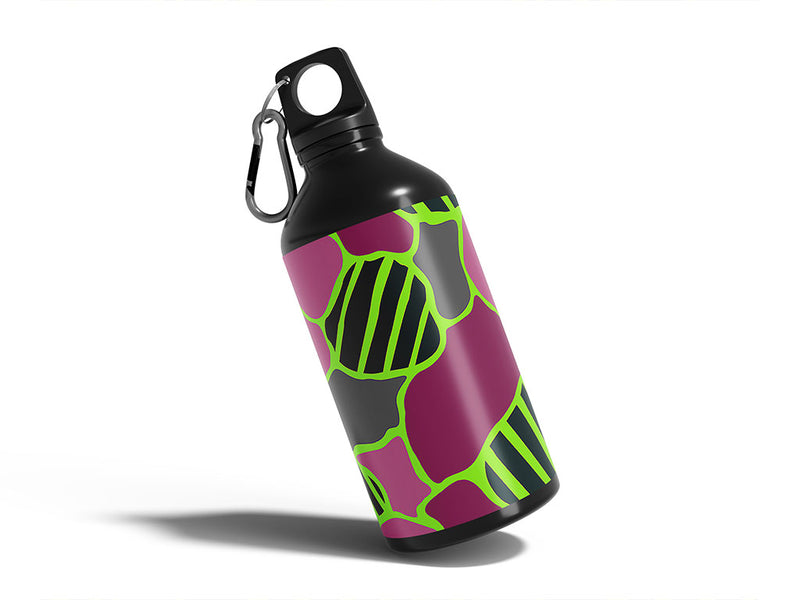 carried away abstract geometric Water Bottle DIY Stickers