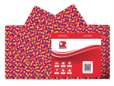 carried watermelon pixel Craft Vinyl Sheet Pack