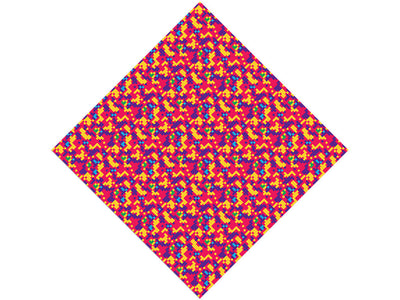 Carried Watermelon Pixel Vinyl Wrap Pattern