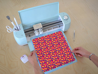 carried watermelon pixel Cricut Compatible Vinyl